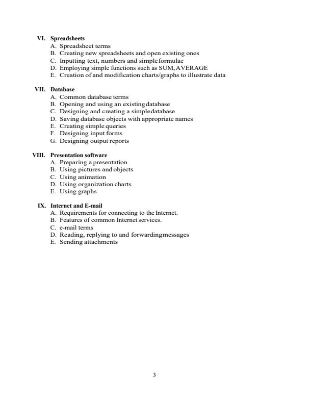 Page 2 – BUCU 002: Computer Skills and Applications Notes – Kenyaplex