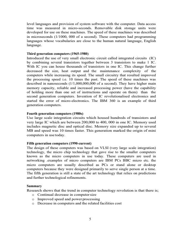 Page 4 – BUCU 002: Computer Skills and Applications Notes – Kenyaplex