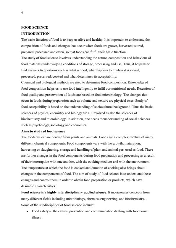 Page 4 – KMTC FOS C12: Food Science I Notes – Kenyaplex