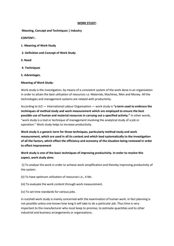 Page 1 – Work Study Notes: Certificate in Electrical Installation – Kenyaplex