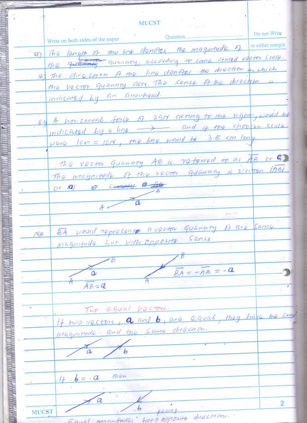 Page 2 – Vectors Notes For Diploma/Degree in Electrical Engineering. – Kenyaplex
