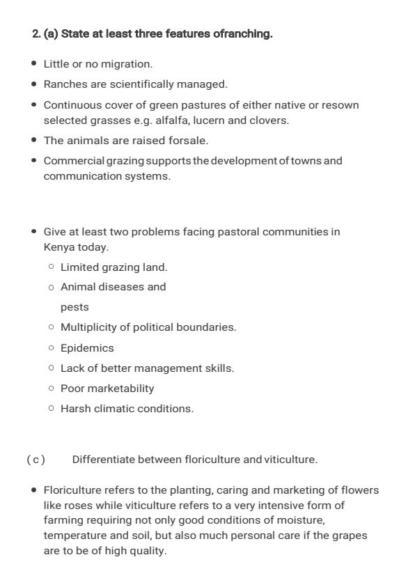 Geography questions and answers booklet 8304