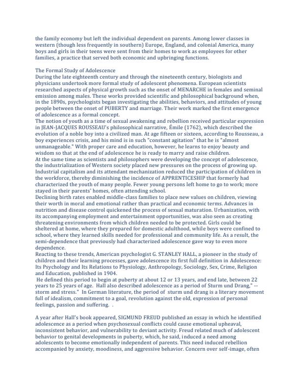 Page 2 – APS 303: Psychology of Adolescence Notes – Kenyaplex