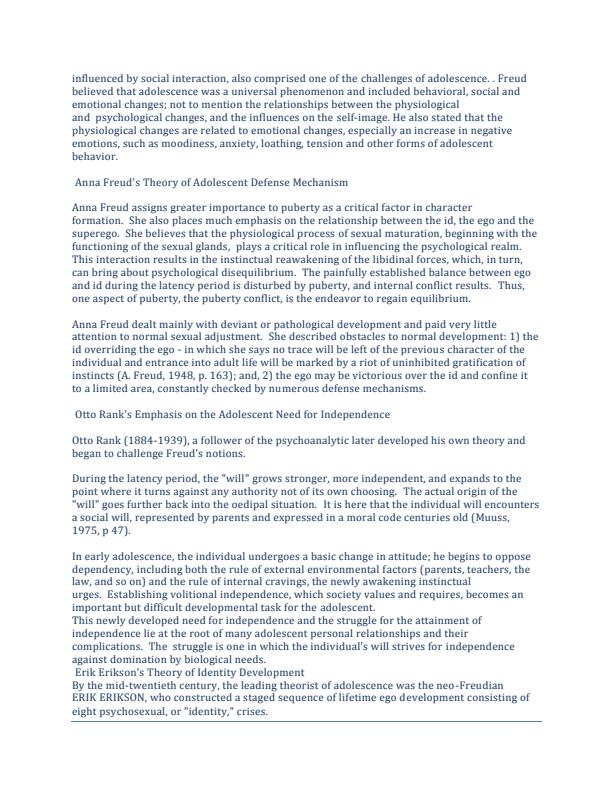 Page 3 – APS 303: Psychology of Adolescence Notes – Kenyaplex