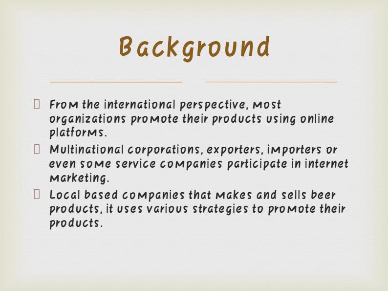 Page 2 – Impacts of Internet Marketing on Product Adoption – Kenyaplex