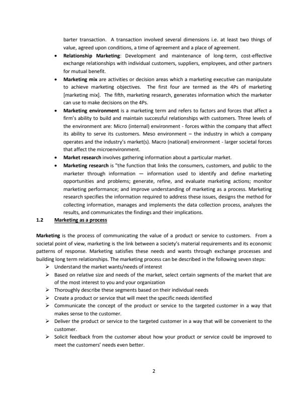Page 2 – BBA : Bachelor of Business Administration Notes – Kenyaplex