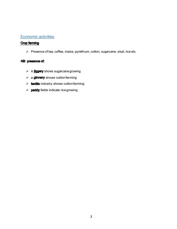 Page 2 – KCPE Social Studies Revision: Map Work Interpretation – Kenyaplex