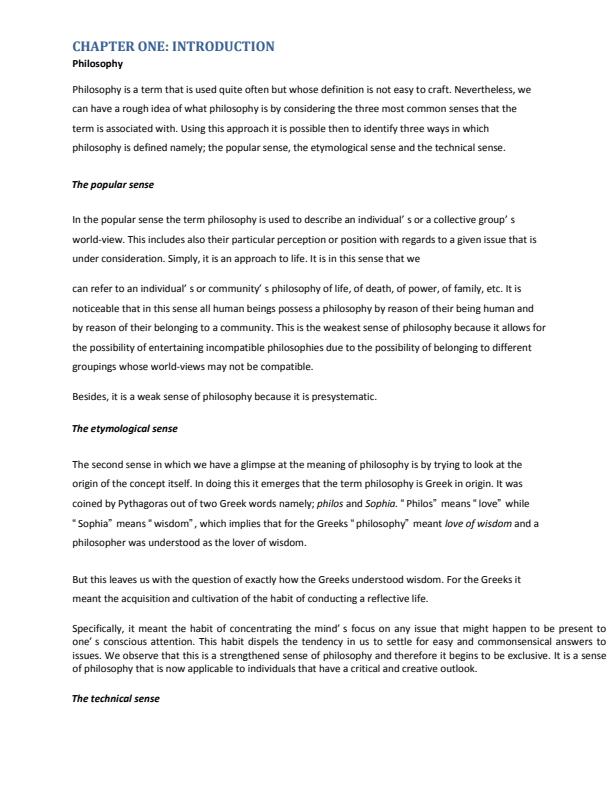 Page 2 – UCU: Ethics and Integrity Notes Year 1 Semester 2 – Kenyaplex