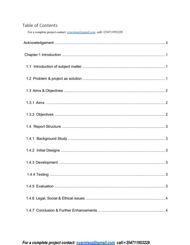 Page 1 – Library Management System Documentation  – Kenyaplex