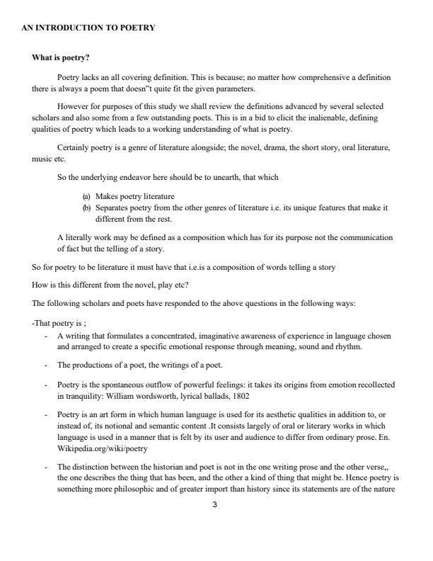 Page 3 – BLA 4214: Poetry Notes – Kenyaplex