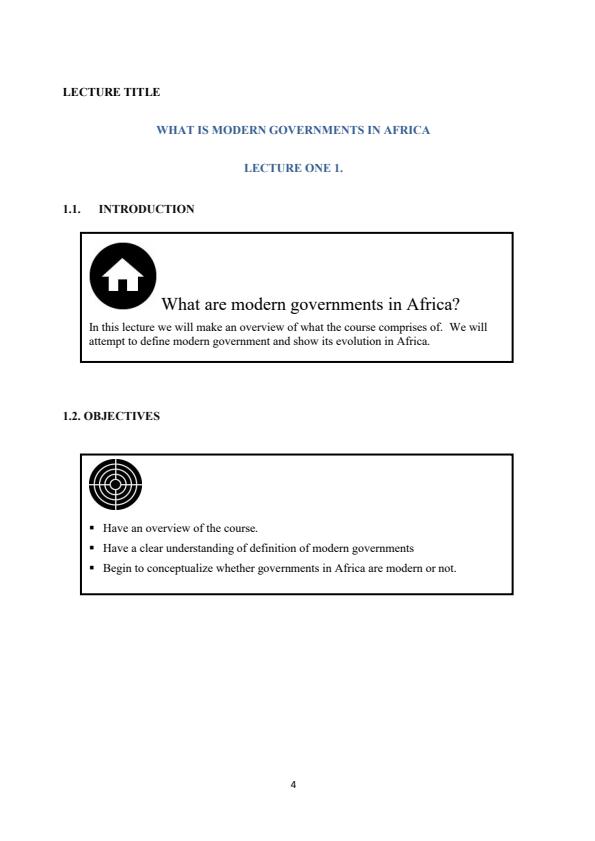 Page 4 – AHT 203: Modern Governments of Africa Notes – Kenyaplex