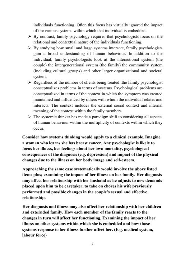 Page 2 – APS 420: Family Psychology Notes – Kenyaplex