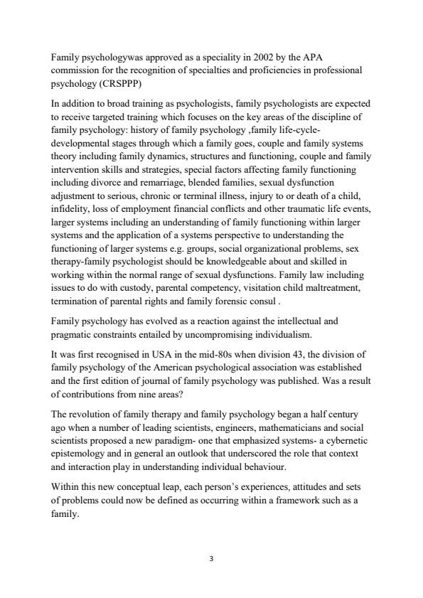 Page 3 – APS 420: Family Psychology Notes – Kenyaplex