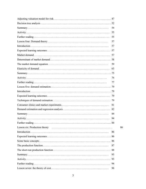 Page 2 – BBA 821: Managerial Economics Notes – Kenyaplex