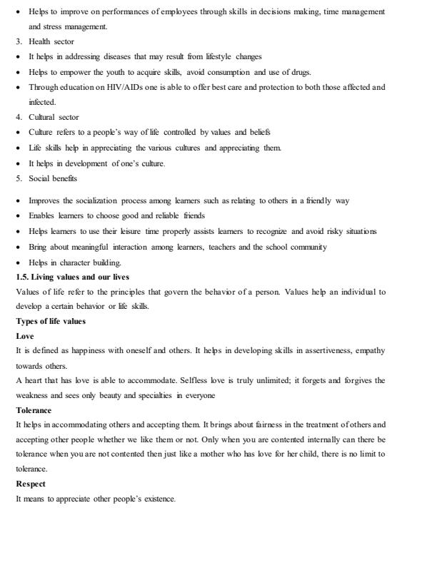Page 3 – Life Skills Notes – Kenyaplex