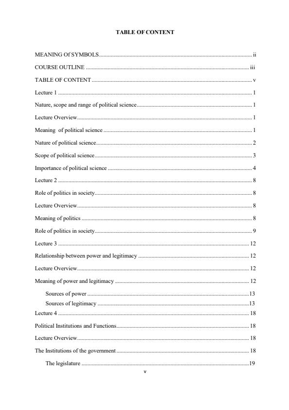 Page 3 – BHU2108 Introduction to Political Science Notes – Kenyaplex