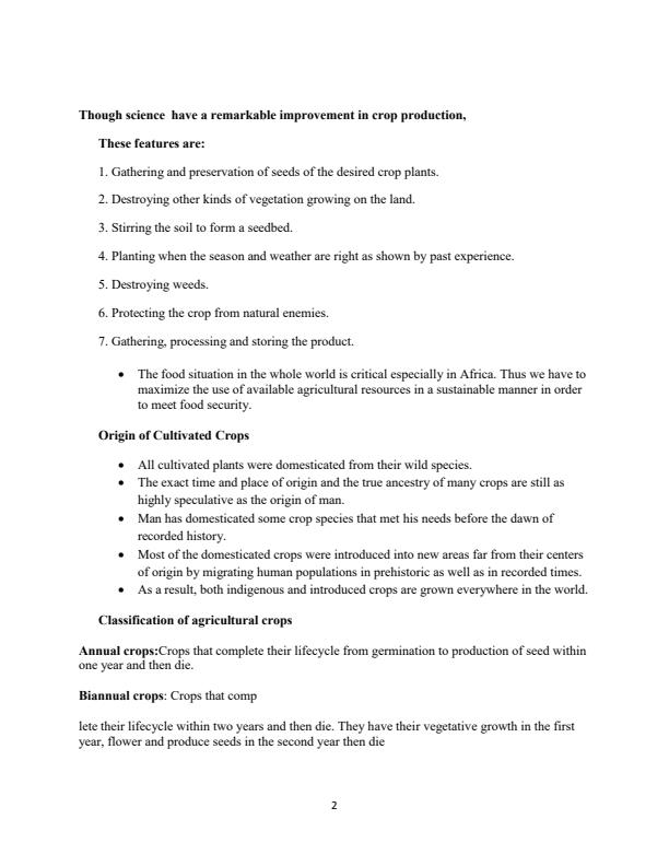 Page 2 – AGRO 351: Annual Crops Notes – Kenyaplex