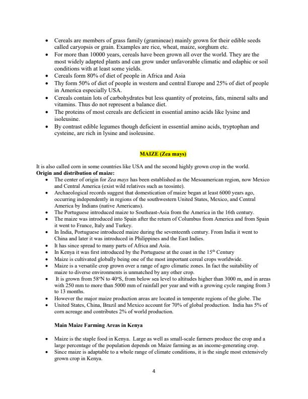 Page 4 – AGRO 351: Annual Crops Notes – Kenyaplex