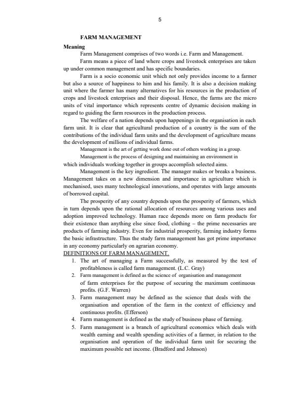 Page 4 – AGEC 343: Farm Management Principles Notes – Kenyaplex