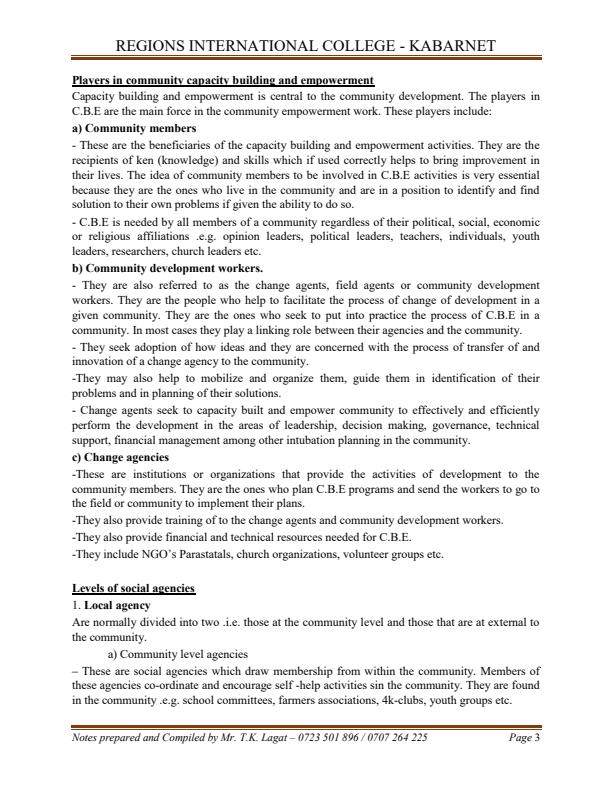 Page 3 – SW 001: Capacity Building and Empowerment Notes – Kenyaplex