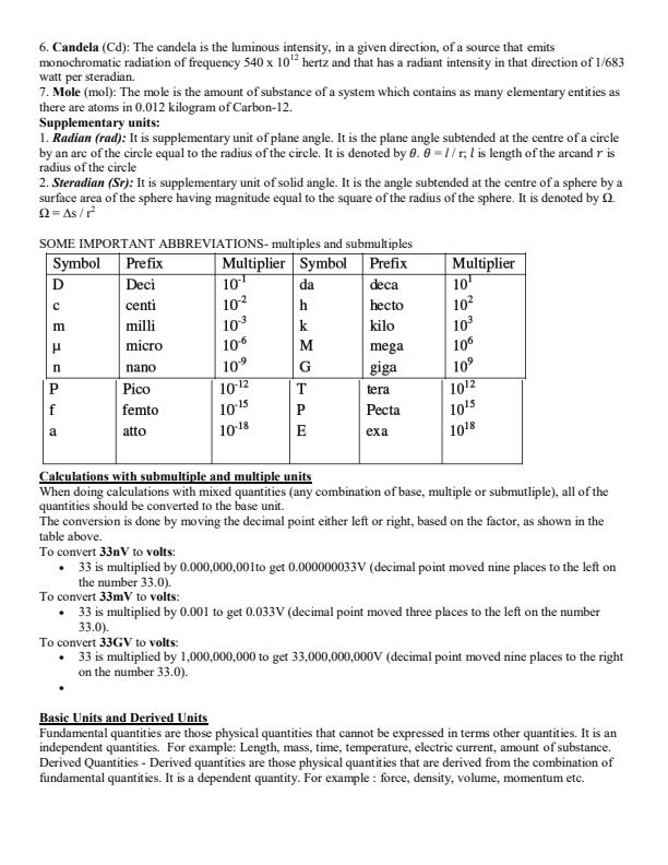 Page 4 – Electrical Measurements and Fault Diagnosis (EMFD) Notes – Kenyaplex