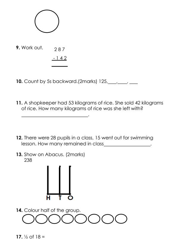 Page 2 – CBC Grade 4 Assessment and Monitoring Tool Term 2 – Kenyaplex