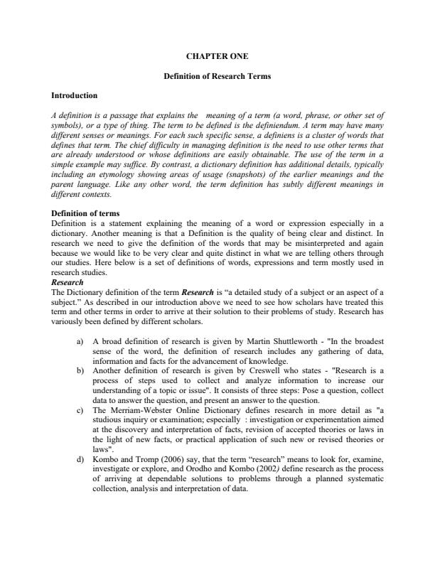 Page 1 – Basic Research Notes – Kenyaplex