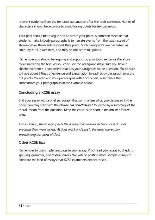 Page 2 – A Study Guide to Silent Song and Other Stories – Kenyaplex