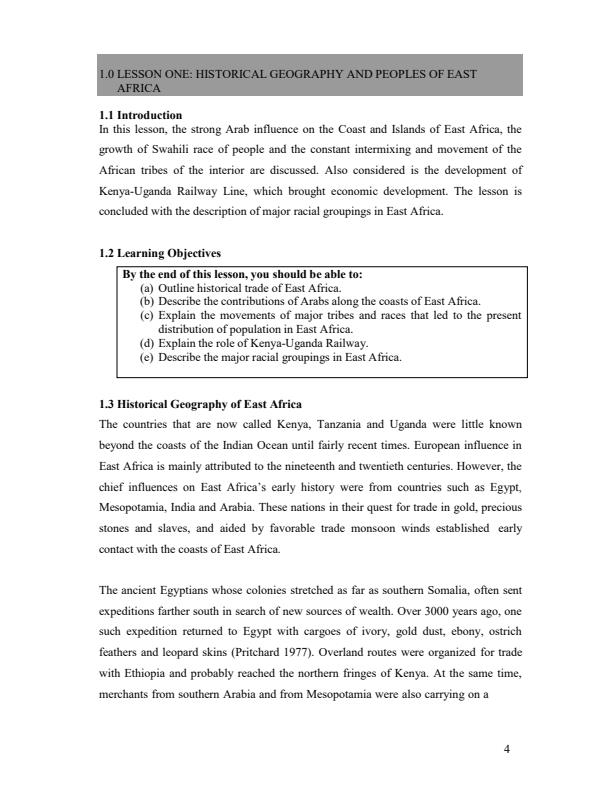 Page 4 – AGE 203: Geography of East Africa – Kenyaplex