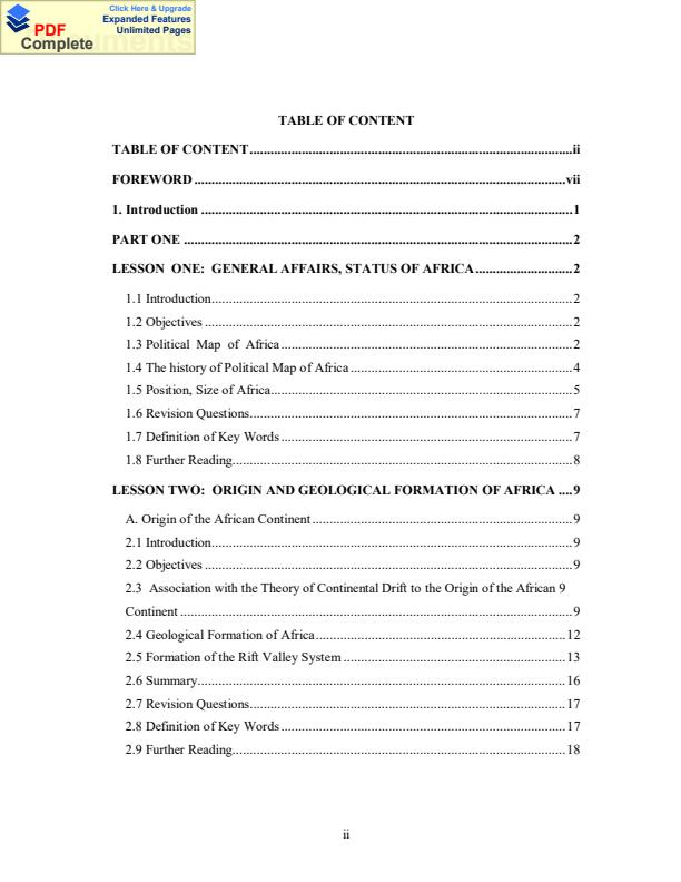 Page 2 – AGE 302: Geography of Africa Notes – Kenyaplex