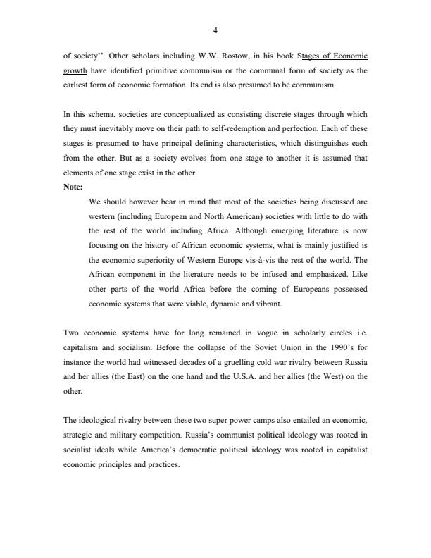 Page 3 – AHT 338: World Economic Systems upto 1914 Notes – Kenyaplex