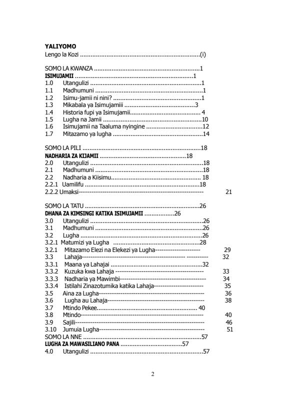 Page 1 – AKS 400: Sociolinguistics Notes – Kenyaplex