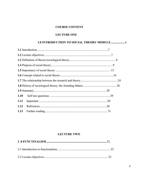 Page 2 – ASC 200: Introduction to Social Theory Notes – Kenyaplex