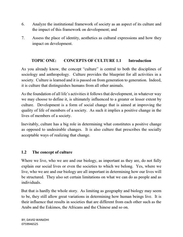 Page 3 – ASC 429: Culture and Development Notes – Kenyaplex