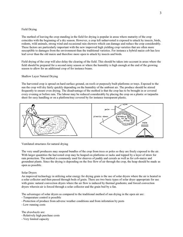 Page 3 – Agricultural Engineering Notes on Post Harvest Practices – Kenyaplex