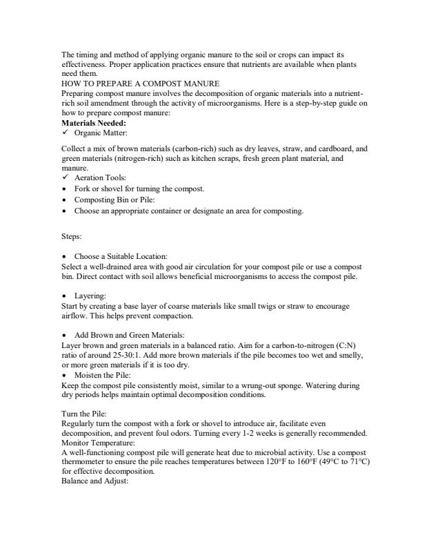 Page 3 – Agriculture Notes For Diploma in Primary Teacher Education – Kenyaplex