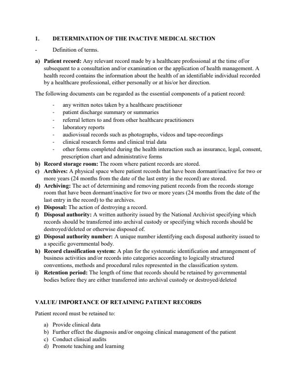 Page 2 – Archival of Medical Records Notes – Kenyaplex