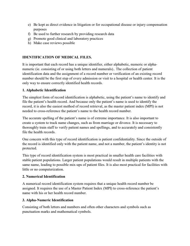 Page 3 – Archival of Medical Records Notes – Kenyaplex