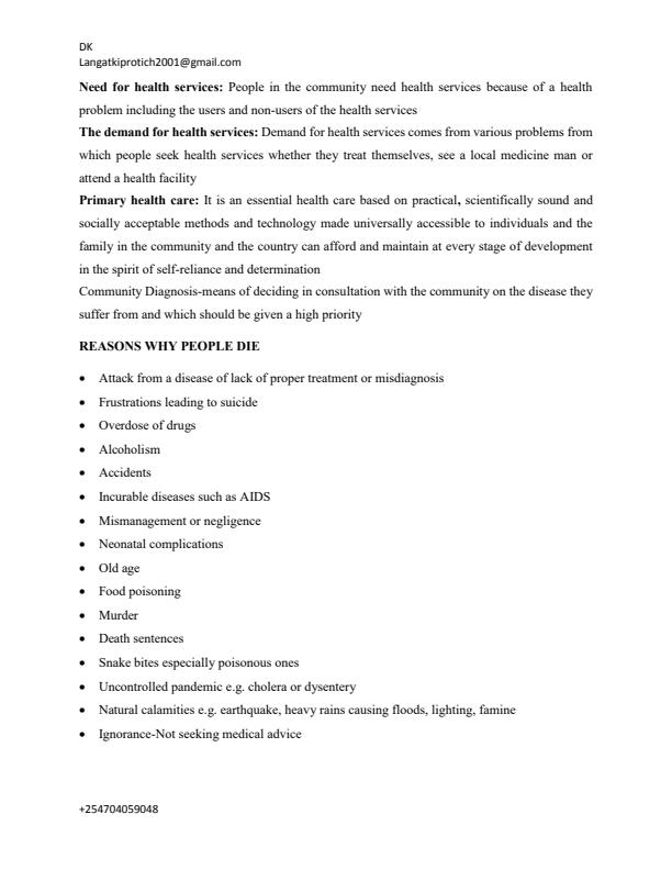 Page 3 – BA 037: Community Health Notes – Kenyaplex