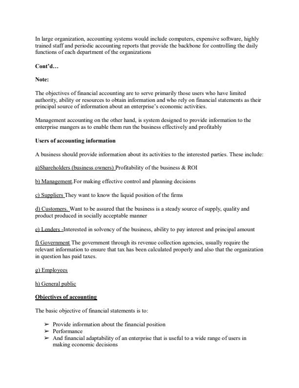 Page 3 – BAC 100: Fundamentals of Accounting I Notes – Kenyaplex