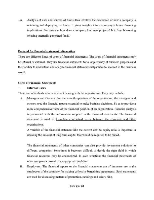 Page 2 – BAC 407: Financial Statements Analysis Notes – Kenyaplex