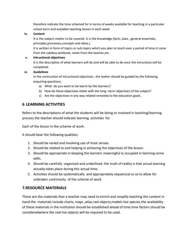 Page 3 – BEM 1202: Fundamentals of Pedagogy Notes – Kenyaplex
