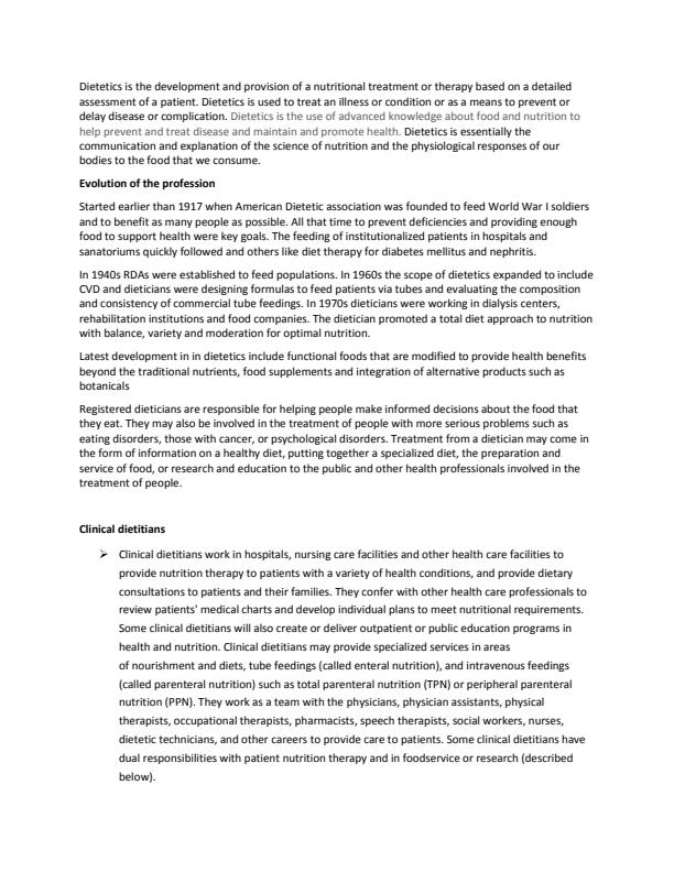 Page 4 – BHND 321: Dietetics Notes – Kenyaplex