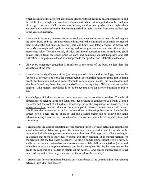 Page 4 – BHU 2203: Social Education and Ethics in Islam Notes – Kenyaplex