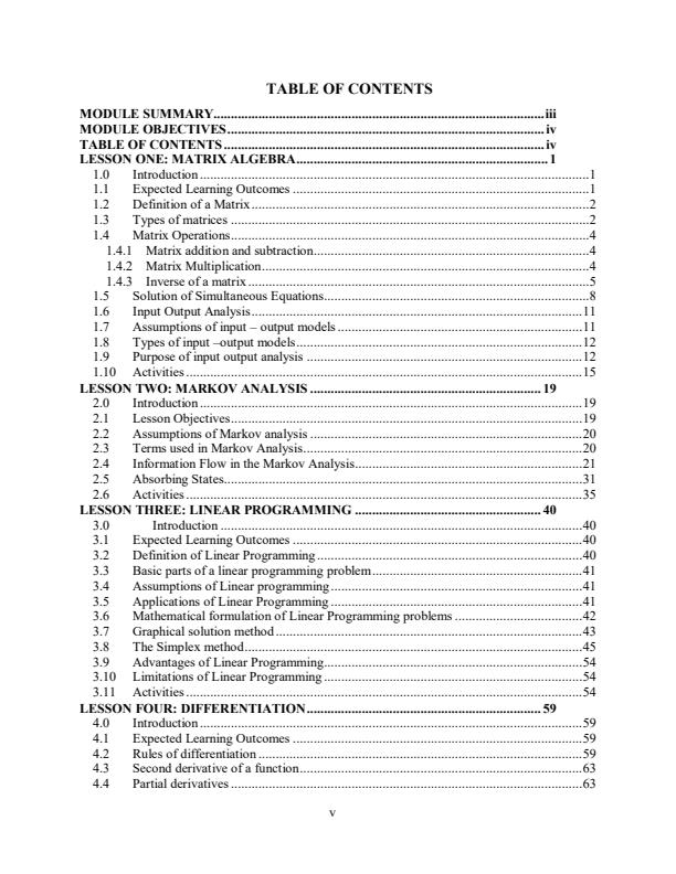 Page 3 – BMS 840: Quantitative Techniques Notes – Kenyaplex
