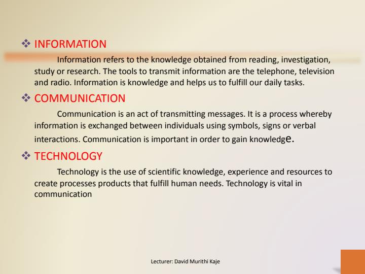 Page 3 – CIS 211: Emerging Technologies Notes – Kenyaplex