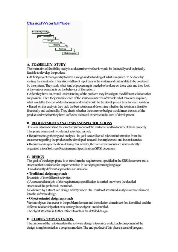 Page 2 – COP 205 : Software Engineering Methodologies Notes – Kenyaplex
