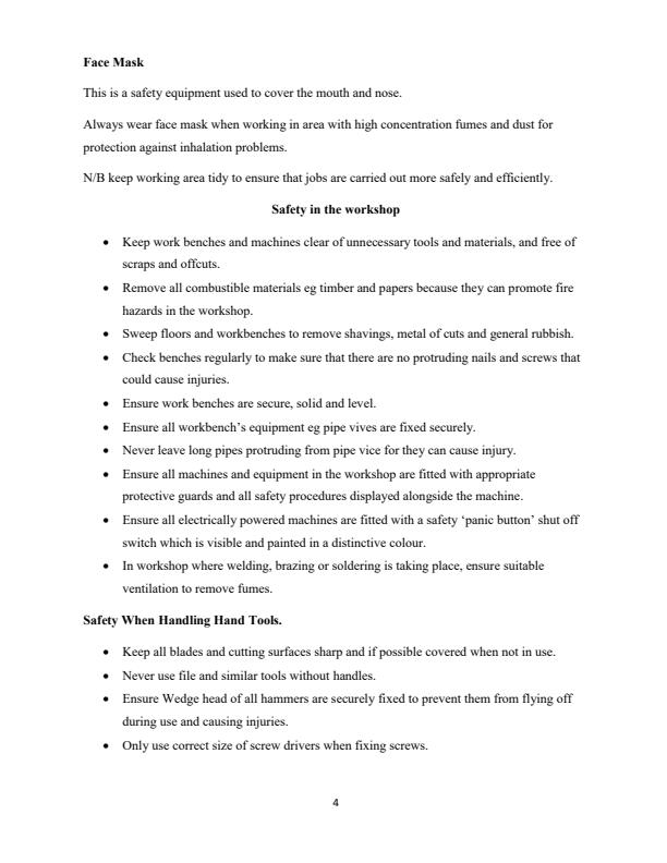 Page 4 – Certificate in Plumbing: Plumbing Theory Notes – Kenyaplex