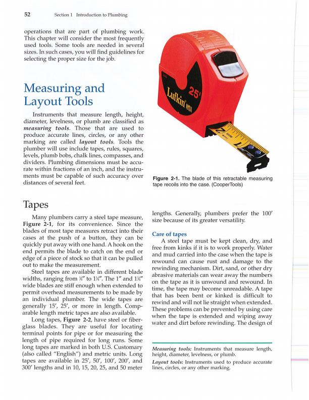 Page 2 – Certificate in plumbing Notes: Module 1 (Plumbing Tools) – Kenyaplex