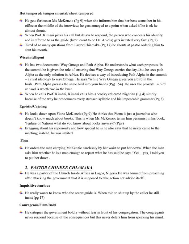 Page 2 – Characters and Characterization of the Fathers of Nations – Kenyaplex
